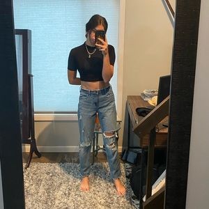 Hollister ripped up jeans